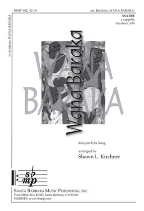 Book cover for Wana Baraka - SSATBB Octavo