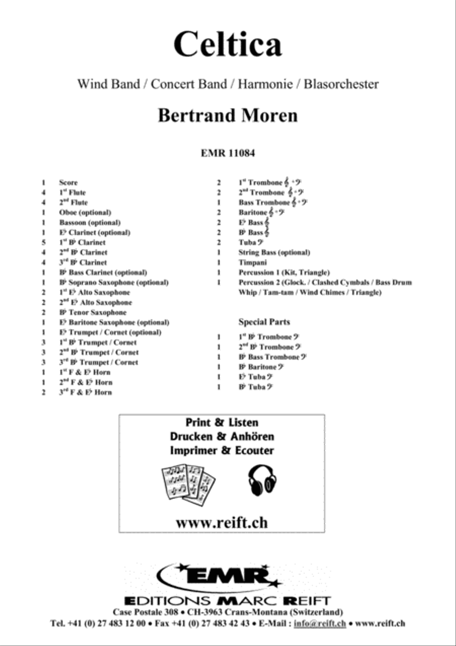 Celtica Concert Band scores gallery preview page 2