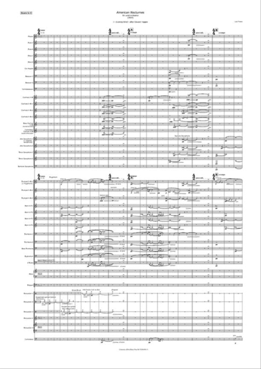 American Nocturnes American Nocturnes Score scores gallery preview page 2