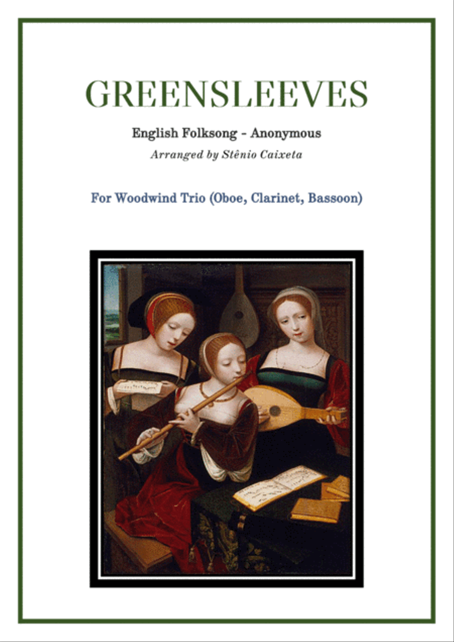 GREENSLEEVES GREENSLEEVES Woodwind Trio scores gallery preview page 1