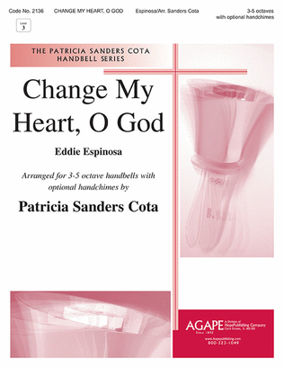 Book cover for Change My Heart, O God