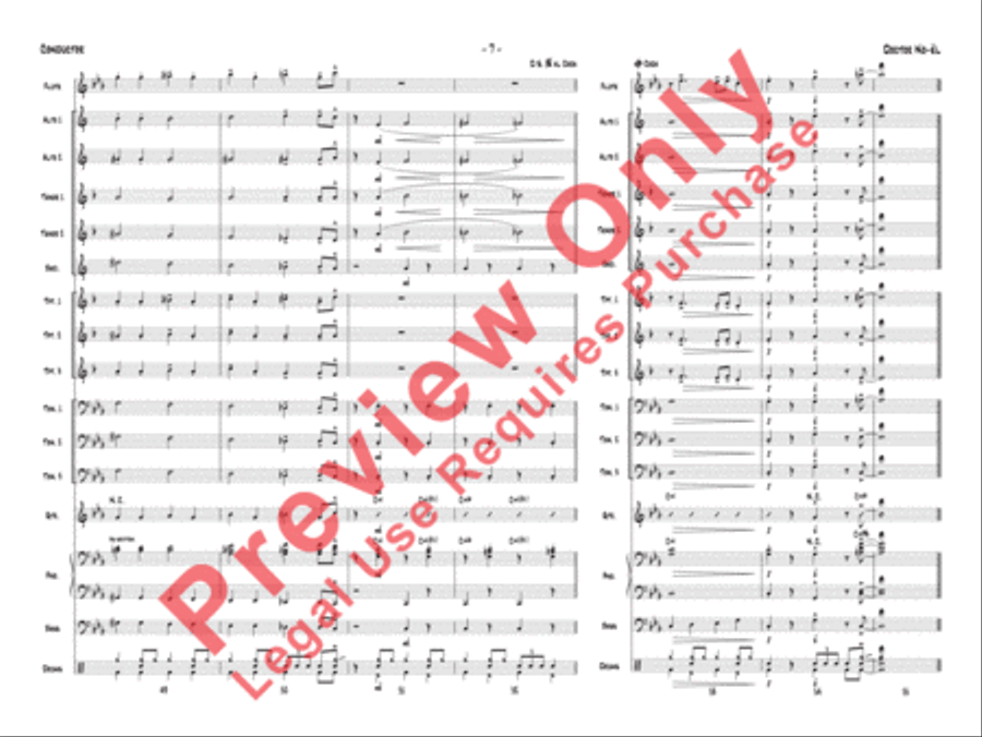 Doctor No-ël Jazz Ensemble scores gallery preview page 10