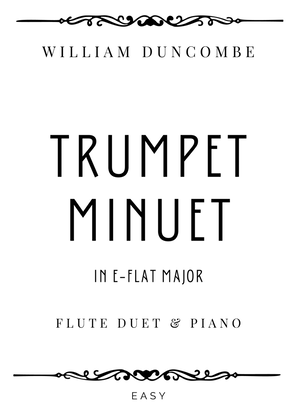 Duncombe - Trumpet Menuet in E Flat Major - Easy
