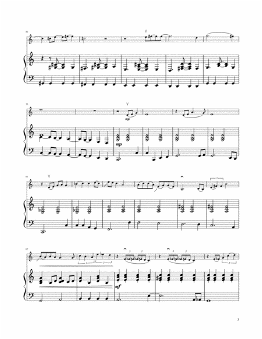 Something Violin Solo scores gallery preview page 4