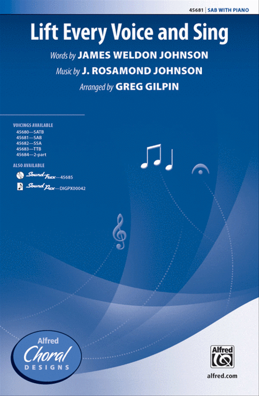Lift Every Voice and Sing 3-Part scores gallery preview page 1