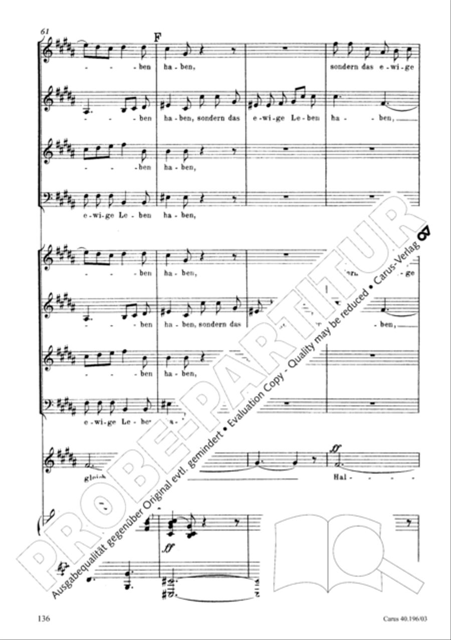 Die Geburt Christi SSA scores gallery preview page 137