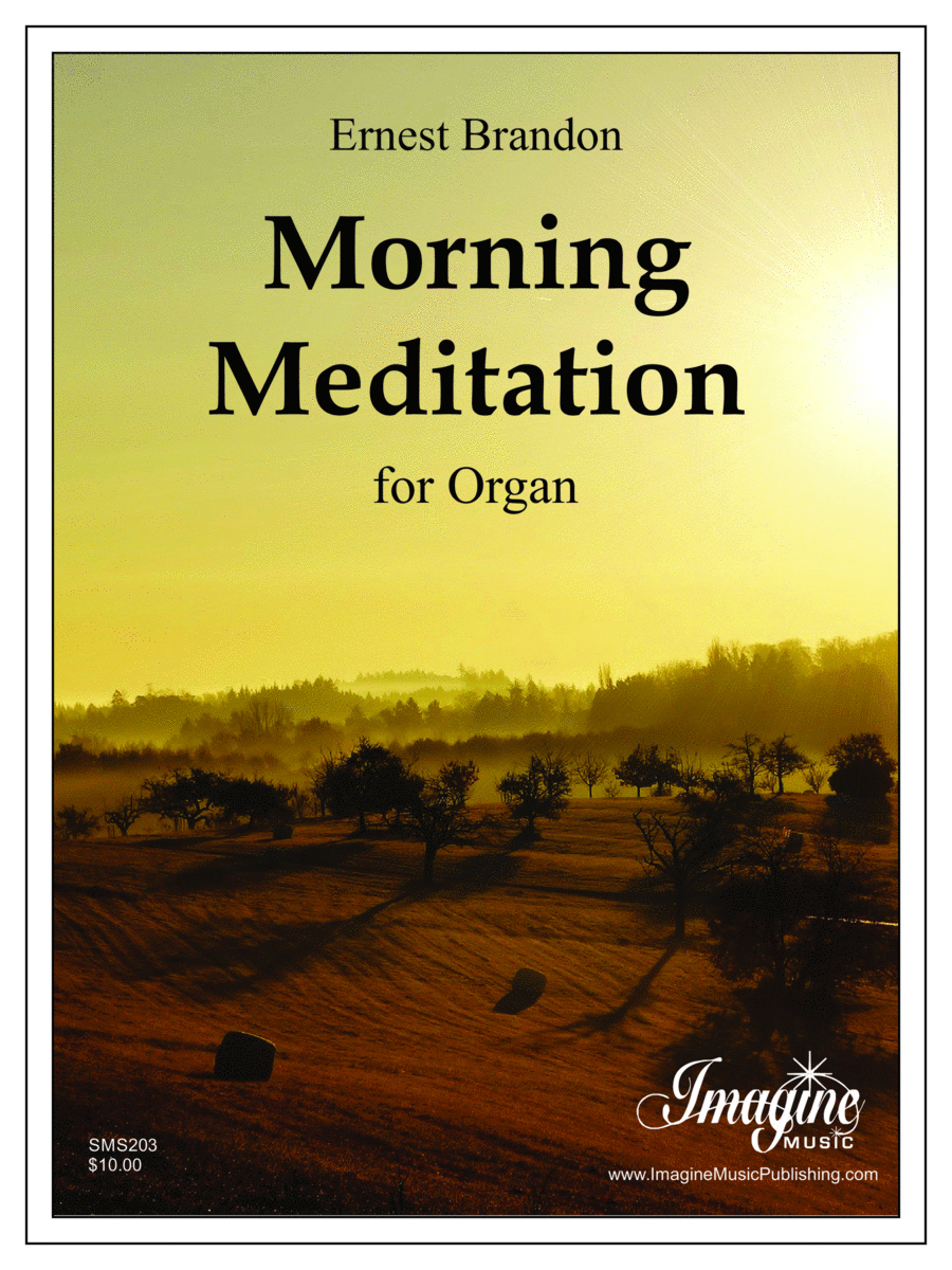 Morning Meditation Morning Meditation Organ scores gallery preview page 1
