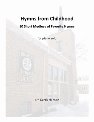 Book cover for Hymns from Childhood - Complete (piano)