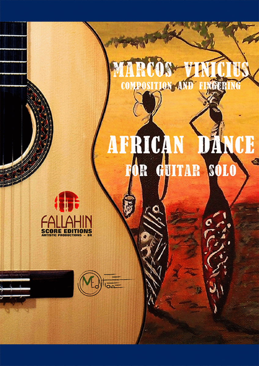 AFRICAN DANCE - MARCOS VINICIUS - FOR GUITAR SOLO image number null