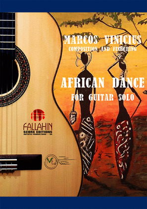 Book cover for AFRICAN DANCE - MARCOS VINICIUS - FOR GUITAR SOLO