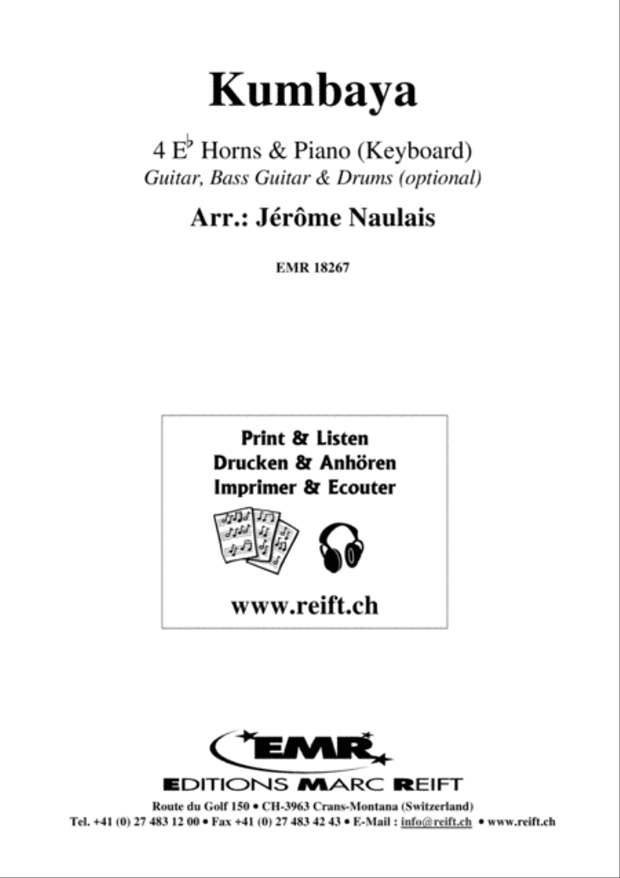 Kumbaya Kumbaya Horn scores gallery preview page 2