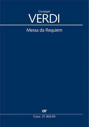 Book cover for Messa da Requiem