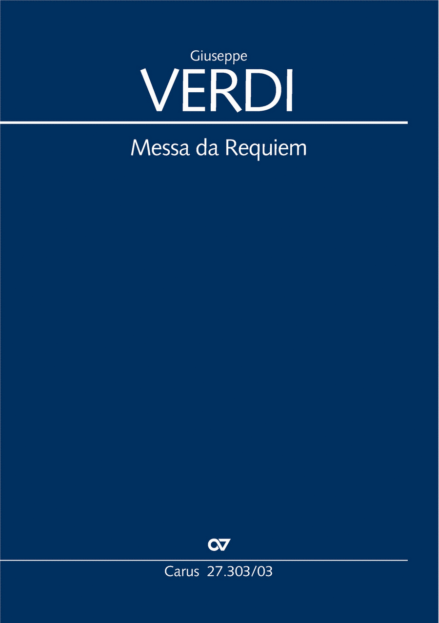 Book cover for Messa da Requiem