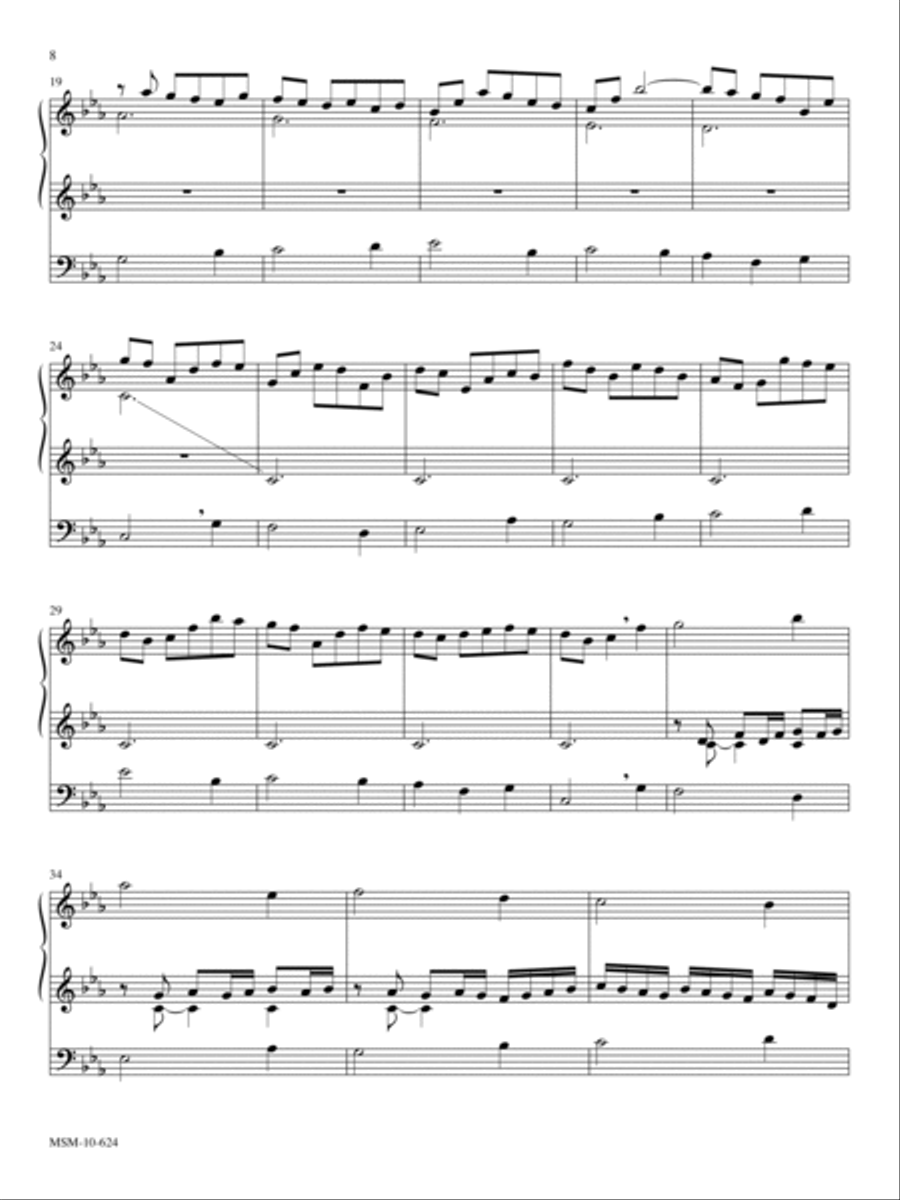 African-American Organ Music Anthology, Volume 7 Organ scores gallery preview page 4