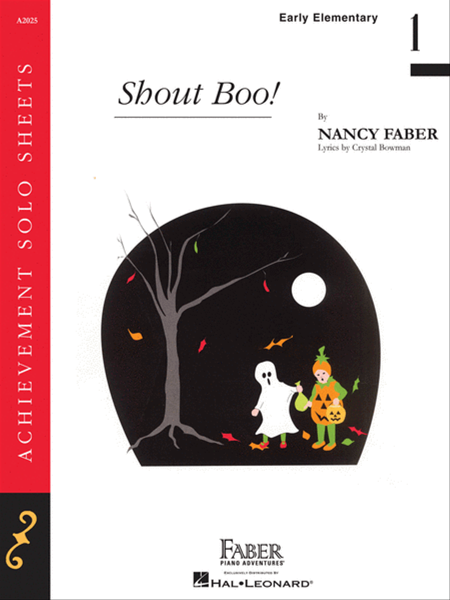 Shout Boo! Piano Method scores gallery preview page 1