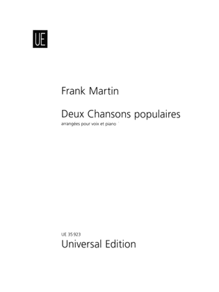 Book cover for 2 Chansons Populaires