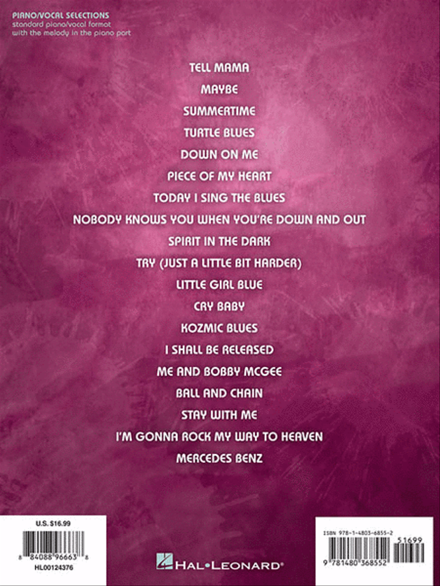 A Night with Janis Joplin Piano, Vocal, Guitar scores gallery preview page 2