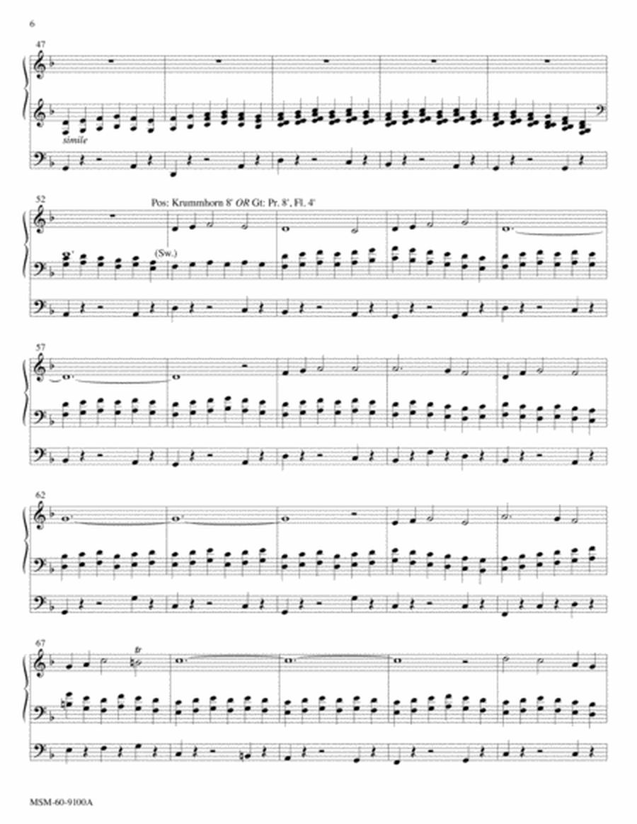 At the Name of Jesus (Downloadable Full Score) image number null
