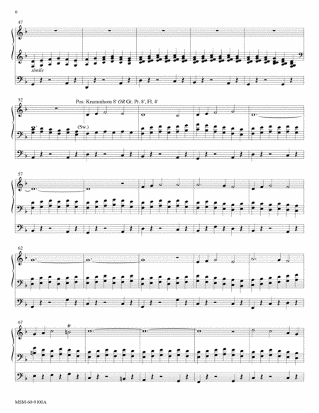 At the Name of Jesus (Downloadable Full Score) image number null