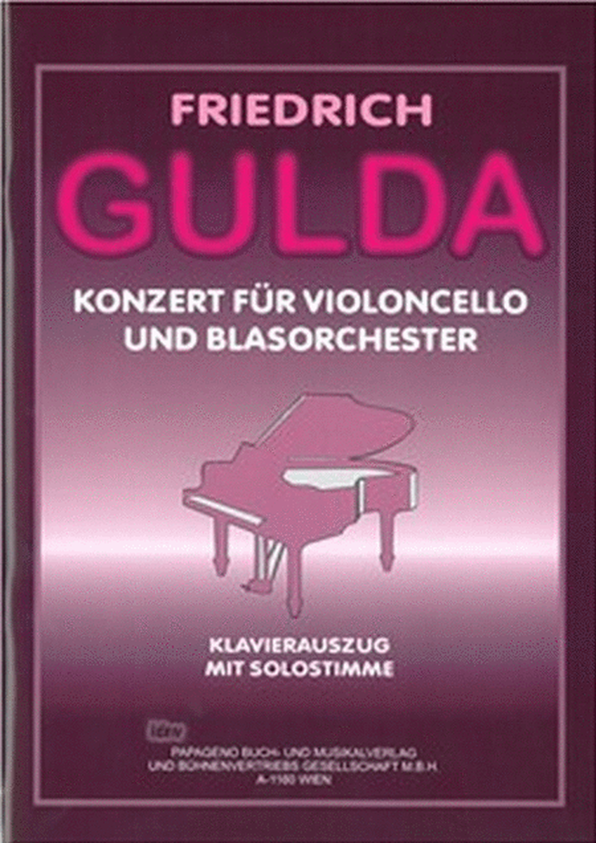 Konzert Für Violoncello und Blasorchester