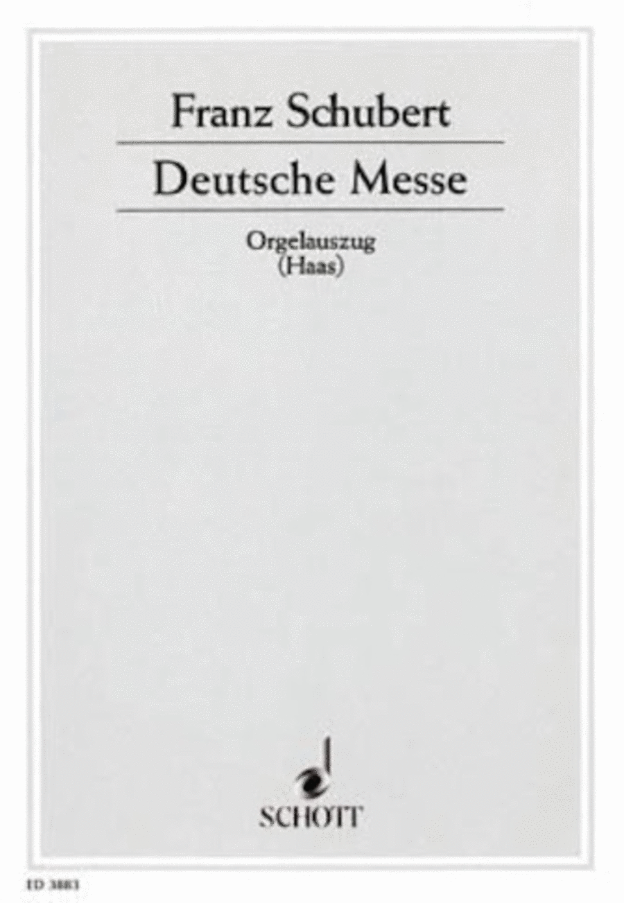 German Mass Wind Orch Set Complete