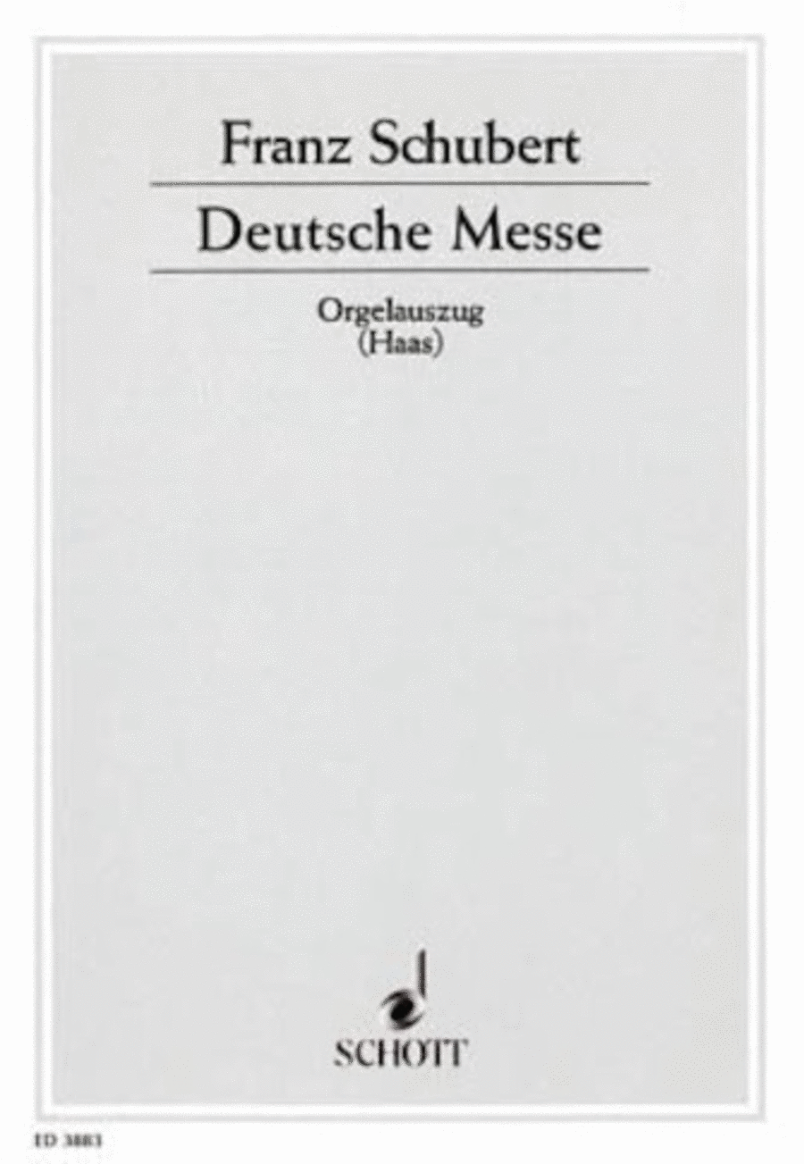 German Mass Wind Orch Set Complete TB scores gallery preview page 1