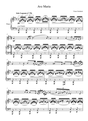 Franz Schubert - Ave Maria (Violin Solo)