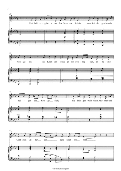 Die Konige, Op. 8 No. 3b (A-flat Major)