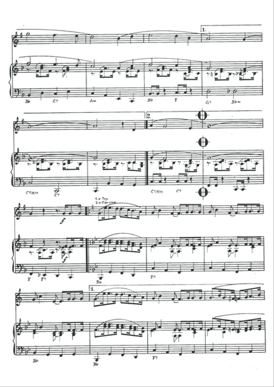 Olympia Melodie Olympia Melodie Piano, Vocal scores gallery preview page 4