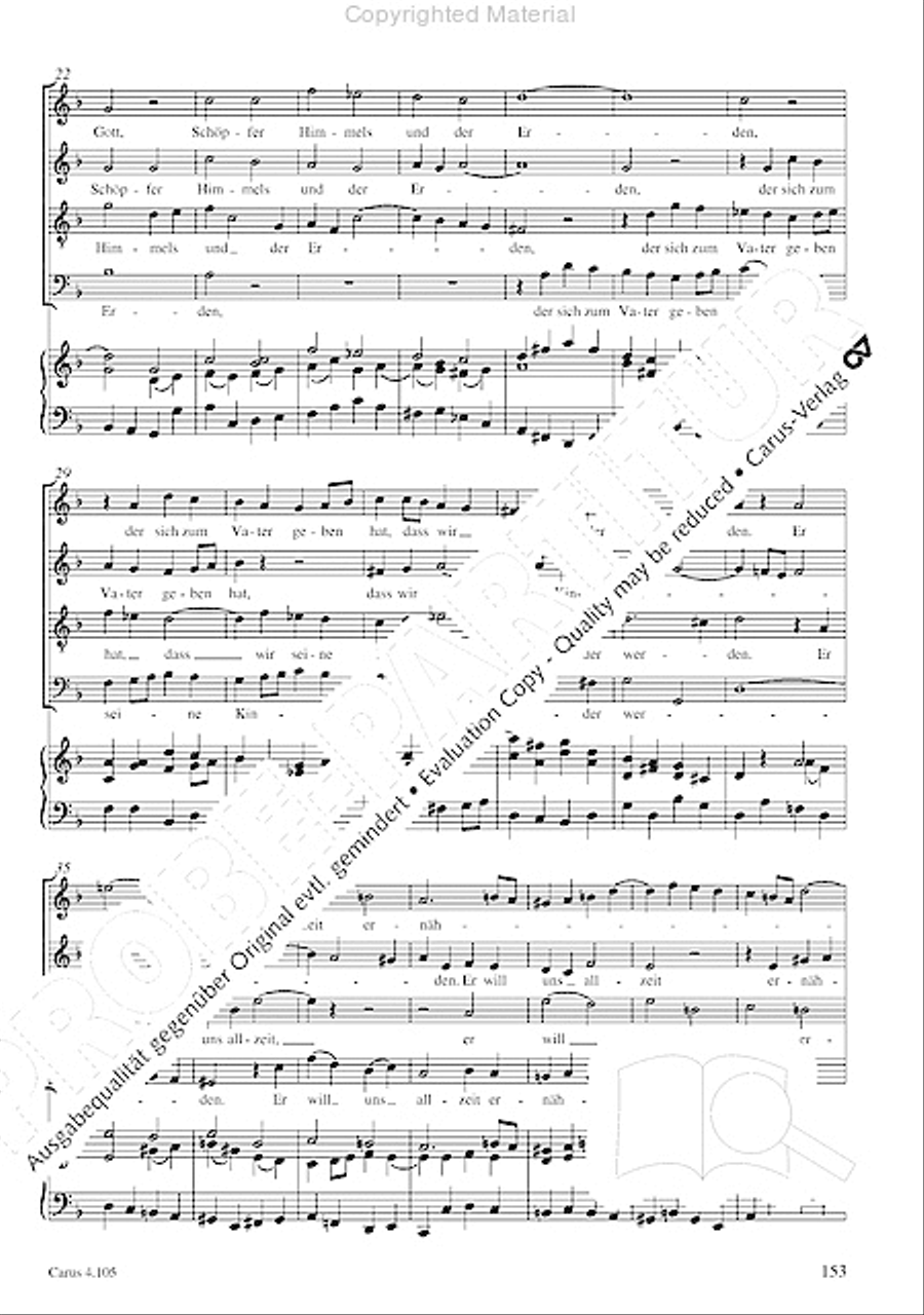 Choral collection Mendelssohn - editionchor Choir scores gallery preview page 154