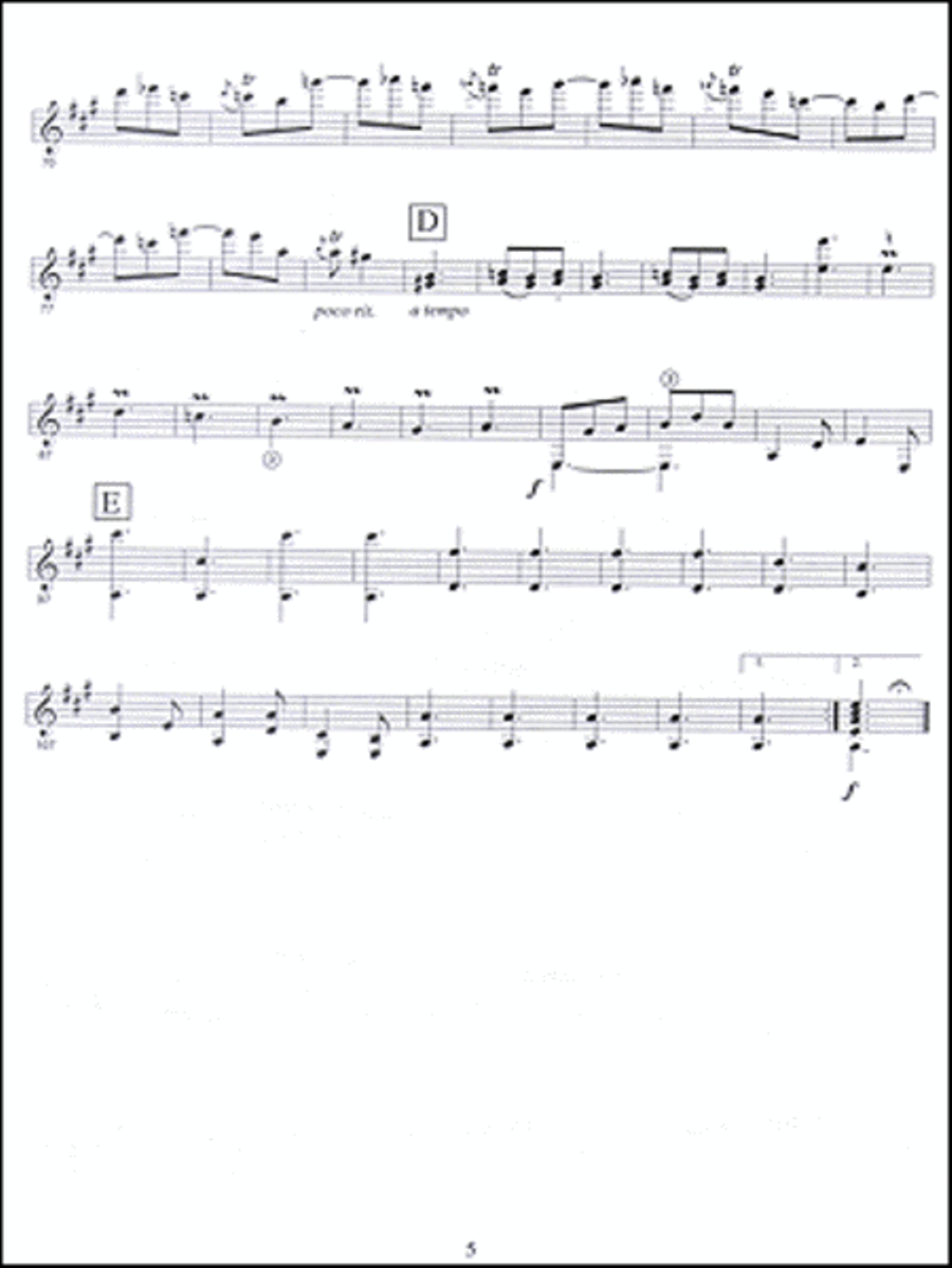 The Complete Laurindo Almeida Anthology of Guitar Trios Guitar Ensemble scores gallery preview page 9
