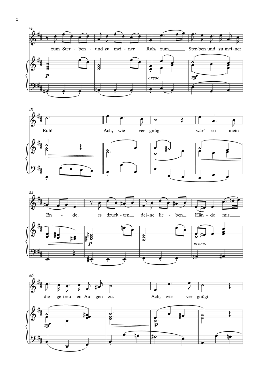 Bist du Bei Mir (D-Major) Small Ensemble scores gallery preview page 2