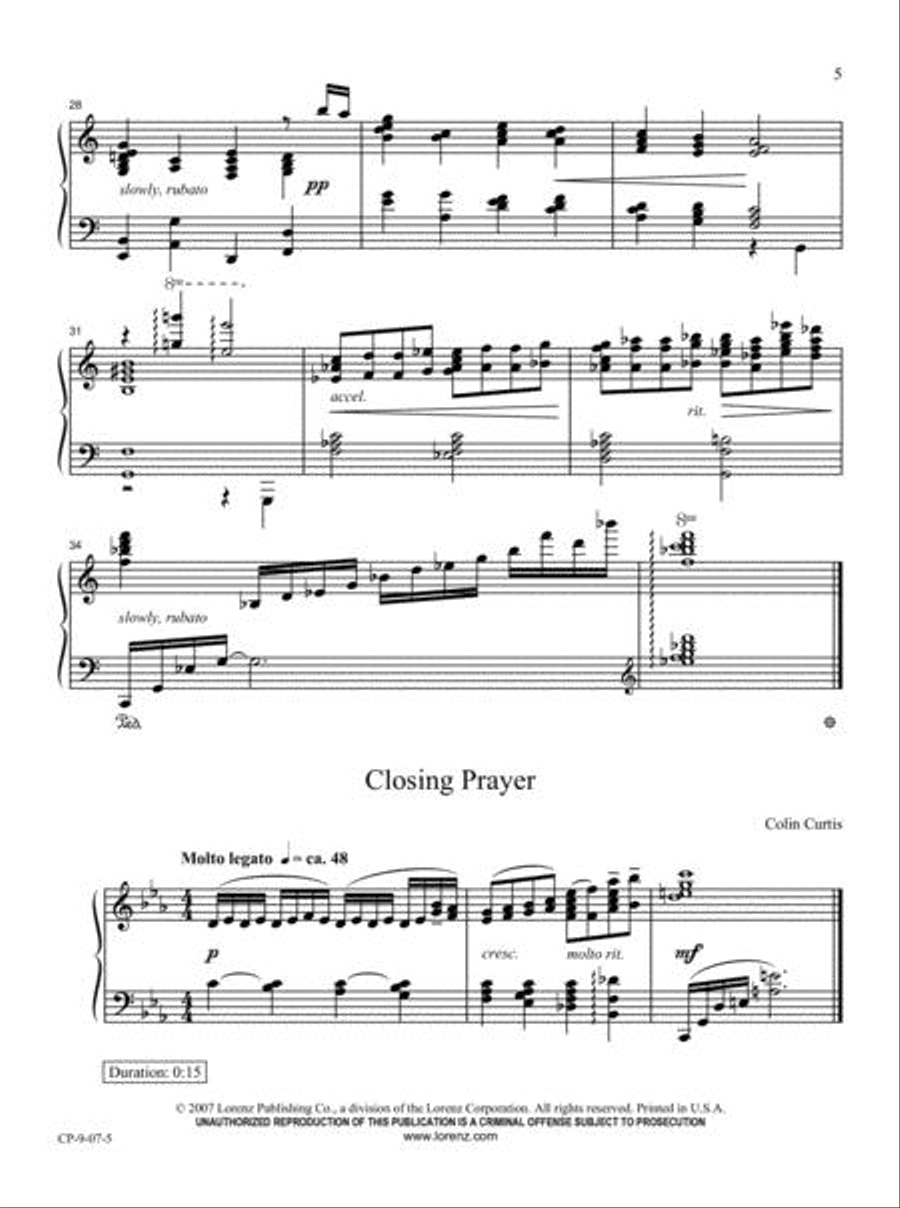 The Church Pianist's Library, Vol. 3 Piano Solo scores gallery preview page 3