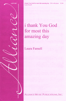 Book cover for i thank You God for most this amazing day