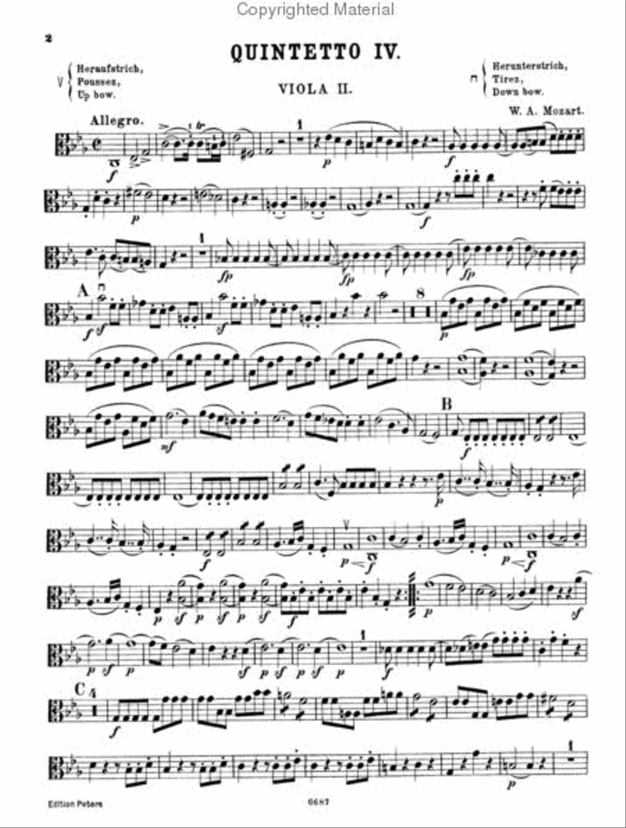 String Quintets, Volume 1 - Nos. 4-8 String Quintet scores gallery preview page 7