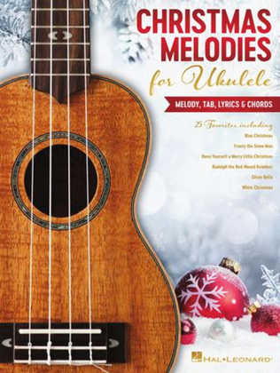 Book cover for Christmas Melodies for Ukulele