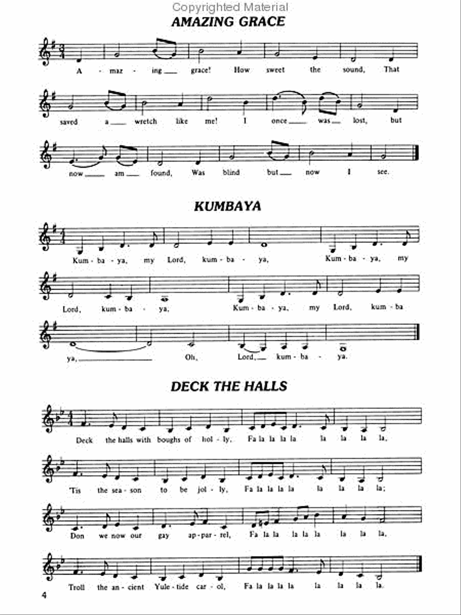 Alfred's Very First Tonechime Arrangements Handbell Choir scores gallery preview page 42