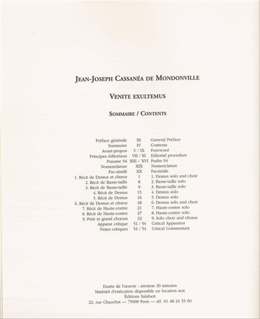 Venite Exultemus Mixed Choir scores gallery preview page 2