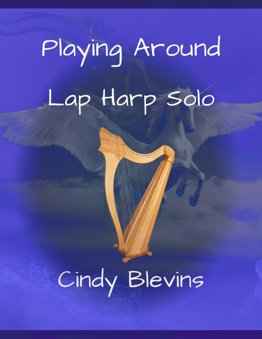 Playing Around, original solo for Lap Harp Lap Harp scores gallery preview page 1