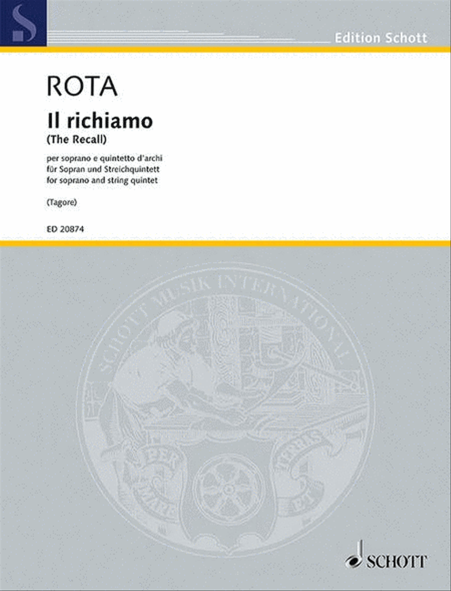 Il richiamo Cello scores gallery preview page 1