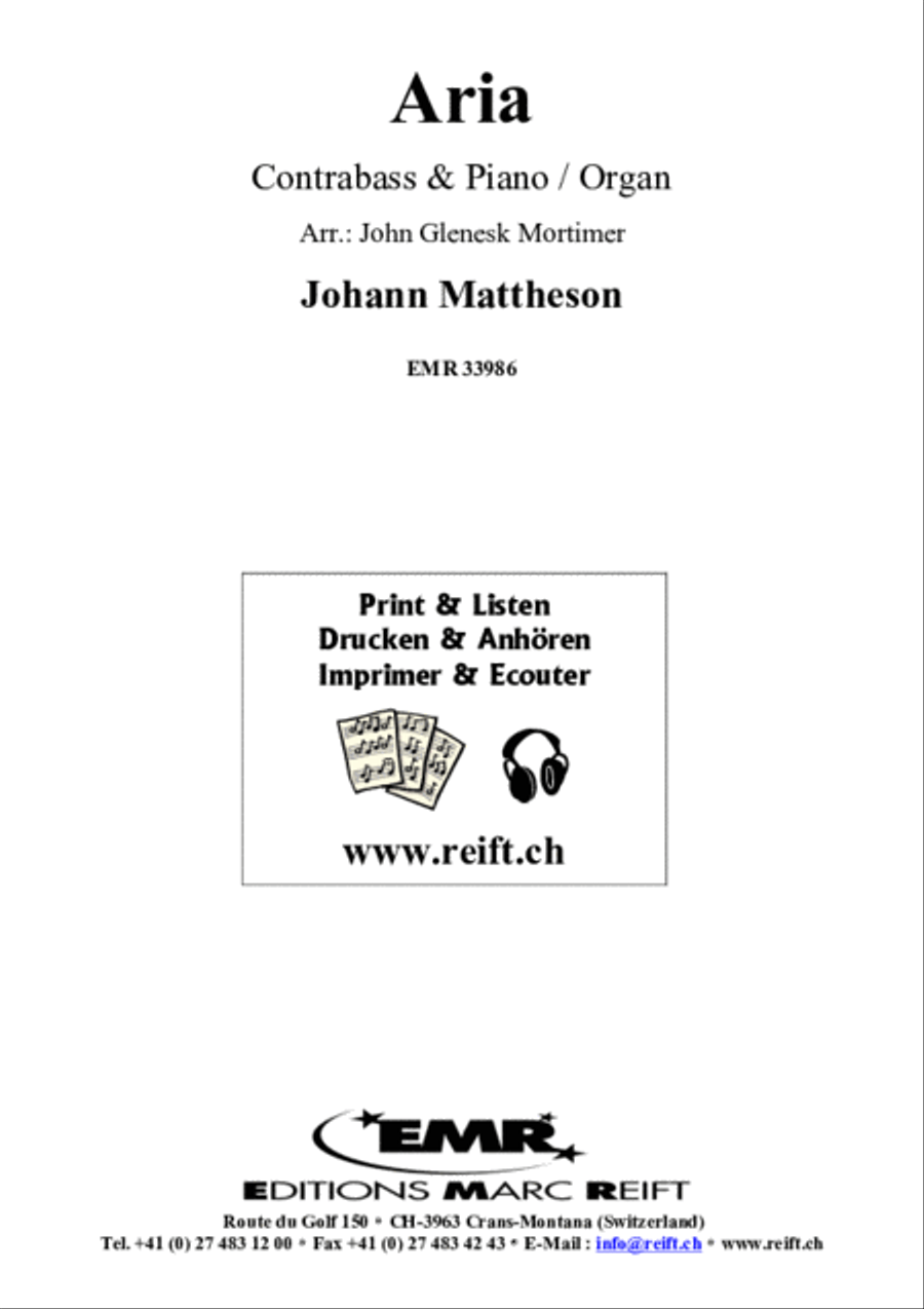 Aria Double Bass scores gallery preview page 2