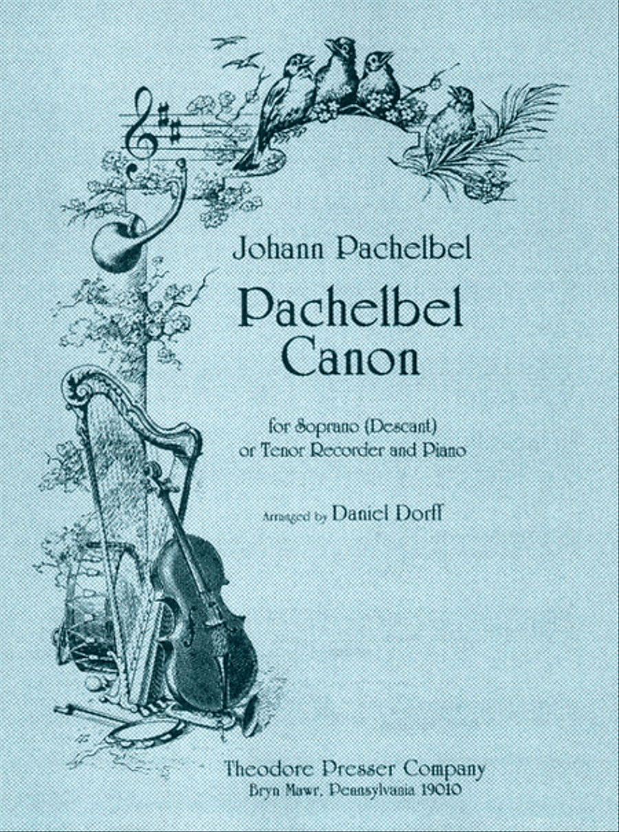 Pachelbel Canon Pachelbel Canon Chamber Music scores gallery preview page 1