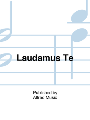 Book cover for Laudamus Te