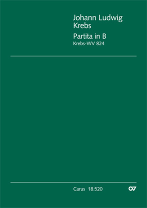 Book cover for Partita in B flat Major