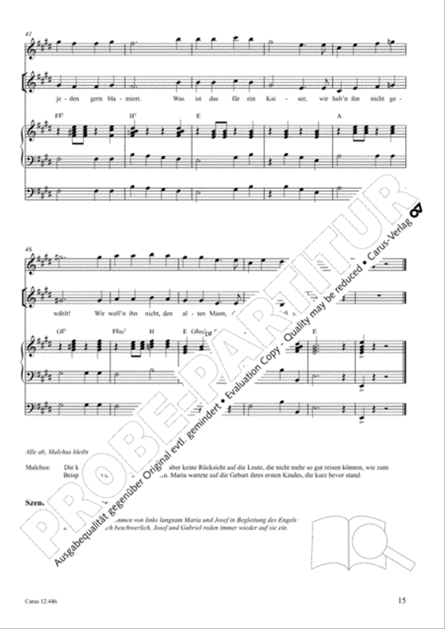 Die Freude dieser Zeit Die Freude dieser Zeit Children's Choir scores gallery preview page 16
