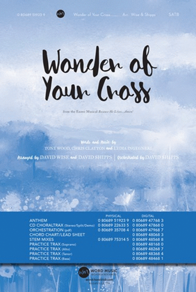 Book cover for Wonder of Your Cross - CD ChoralTrax