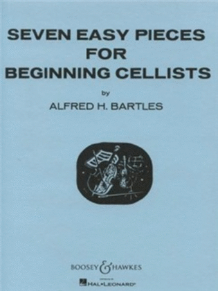 Book cover for Seven Easy Pieces for Beginning Cellists