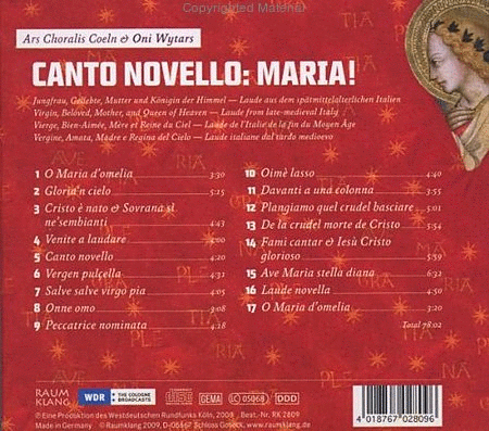 Canto Novello Maria