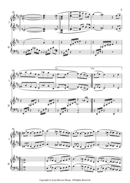 Variations on a Theme by Mozart ( for 2 pianos ) image number null