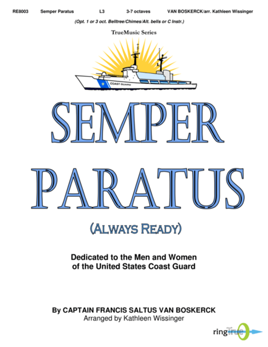 Semper Paratus (Always Ready) Handbell Choir scores gallery preview page 1